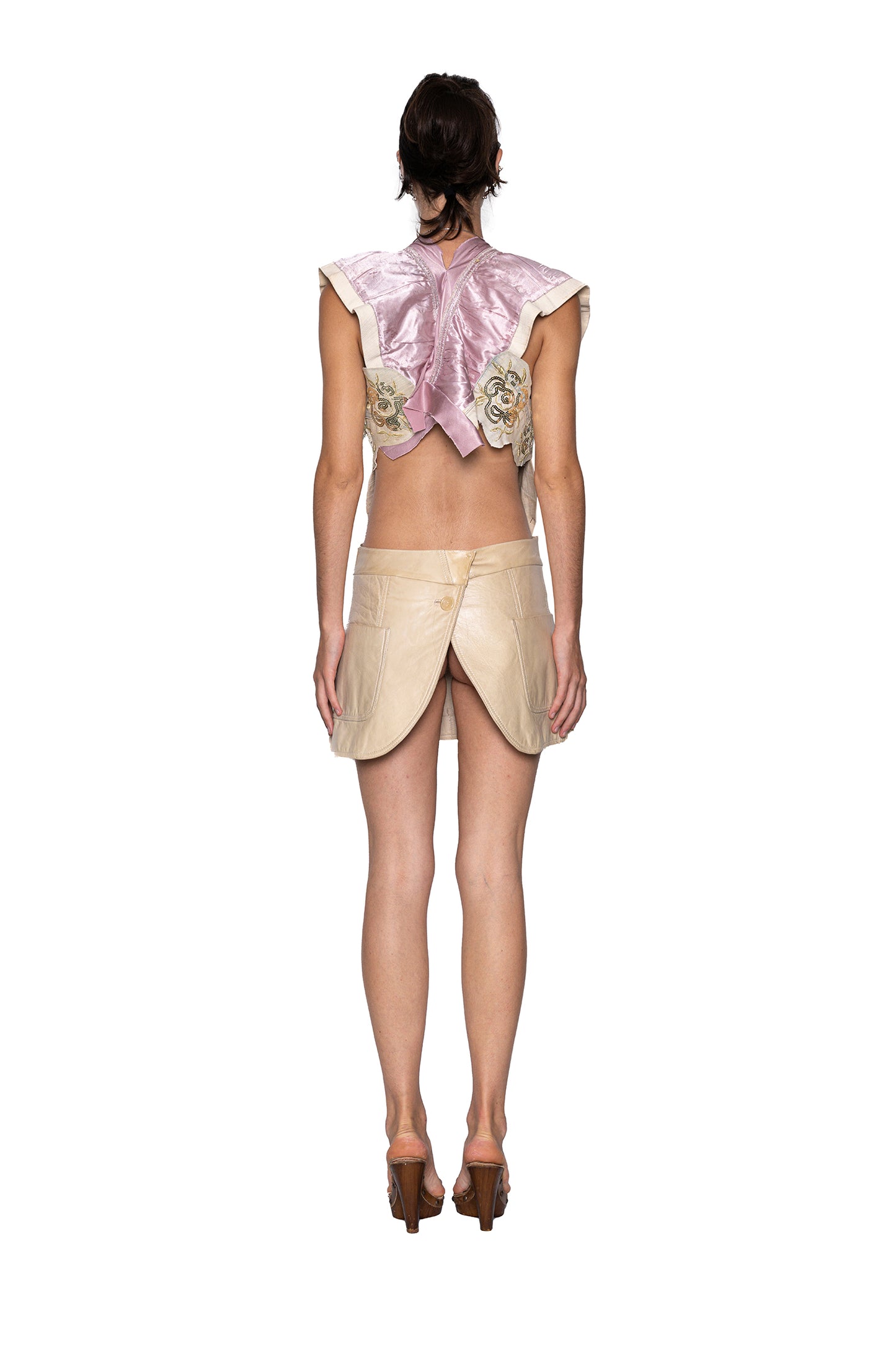 Silk & Denim Lilac Top