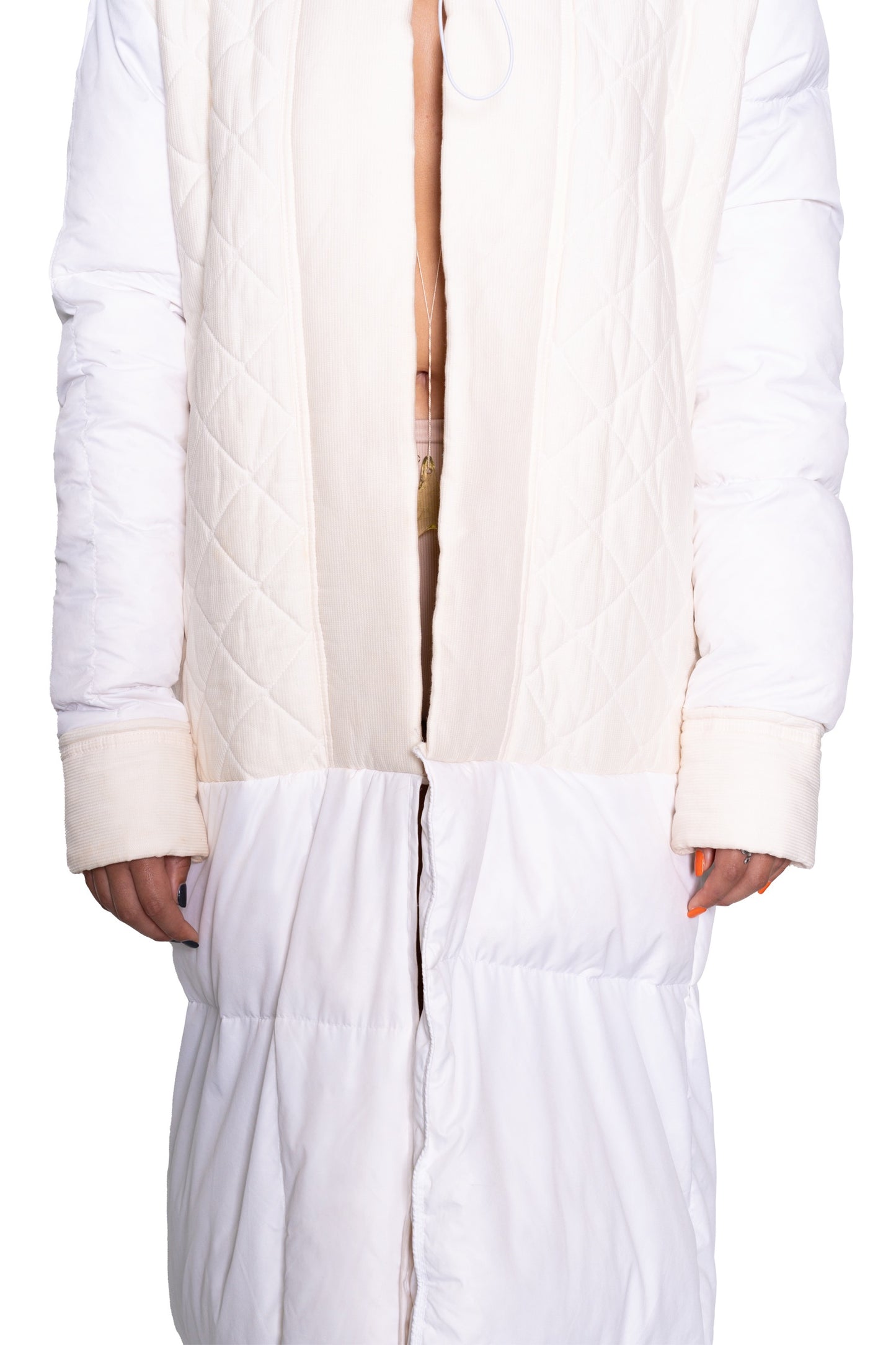 White Puffer Coat