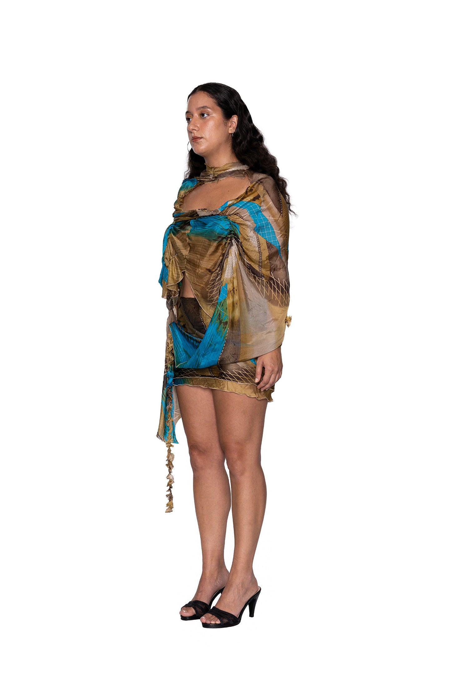 Ocean Poncho Top