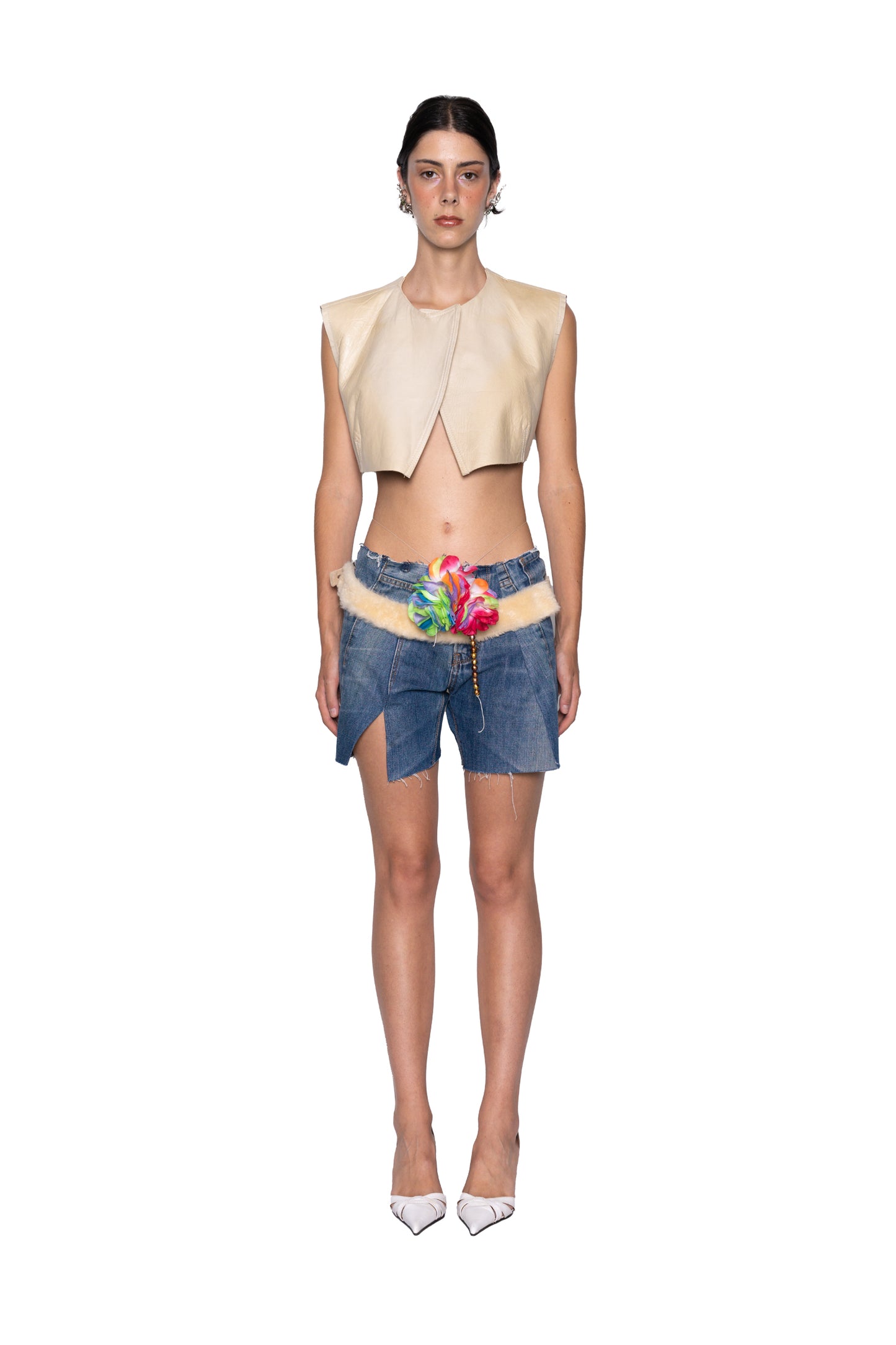 Repurposed Denim Shorts