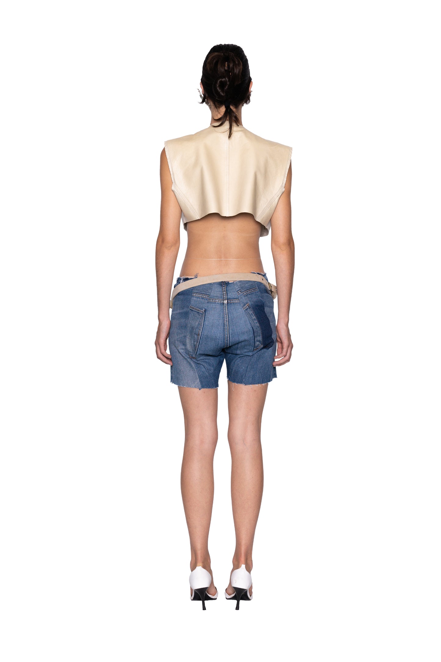 Repurposed Denim Shorts