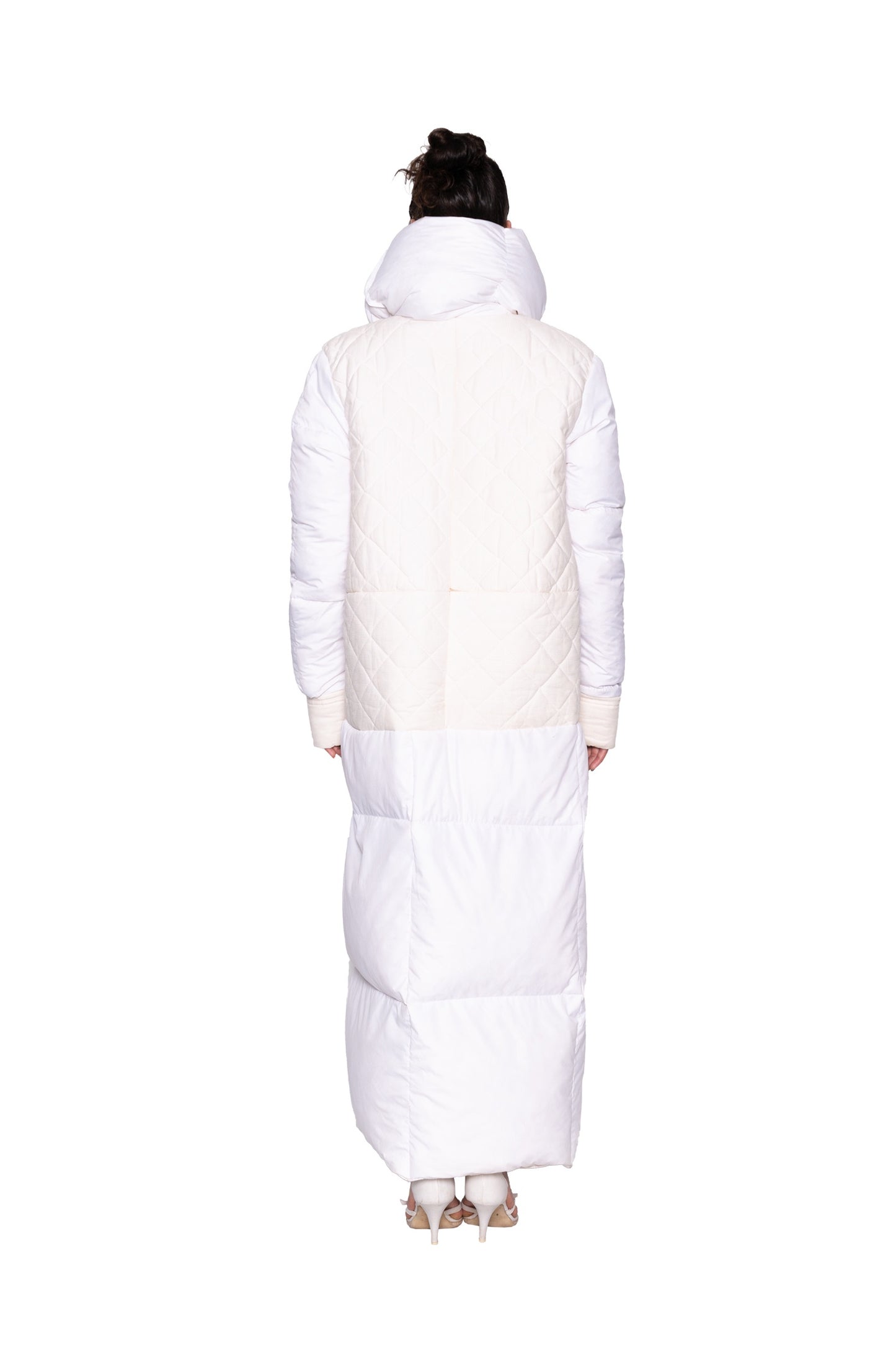 White Puffer Coat