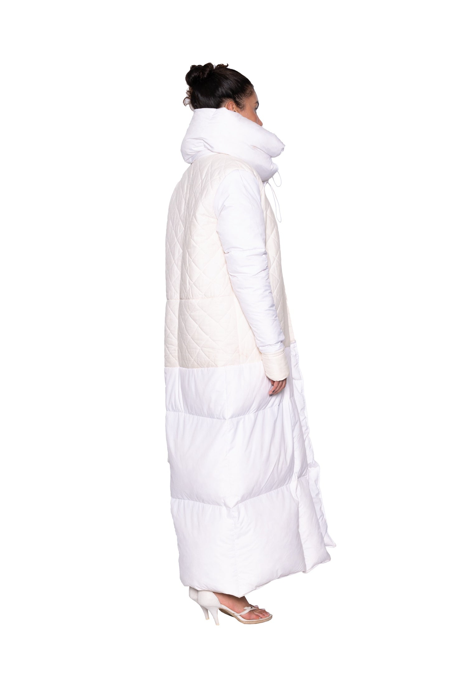 White Puffer Coat