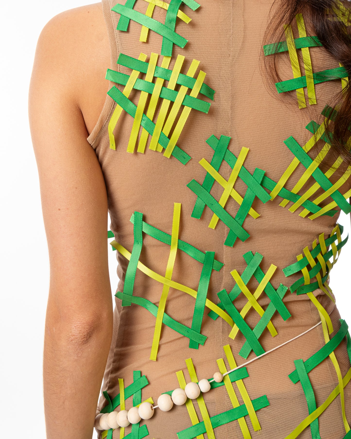 Green Losango Dress